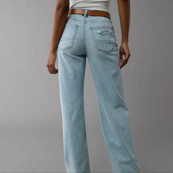 Dreamy Drape Stretch Super High-Waisted Baggy Wide-Leg Jean - Picture 5 of 6